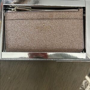 Kate Spade Sparkling Brown Wallet